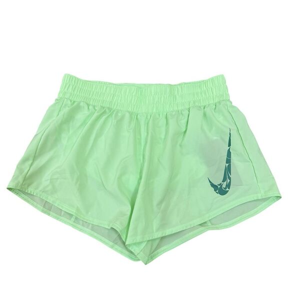 Nike Women's One Swoosh Dri-FIT Mid-Rise Brief-Lined Running Shorts size M NWT - Picture 2 of 7